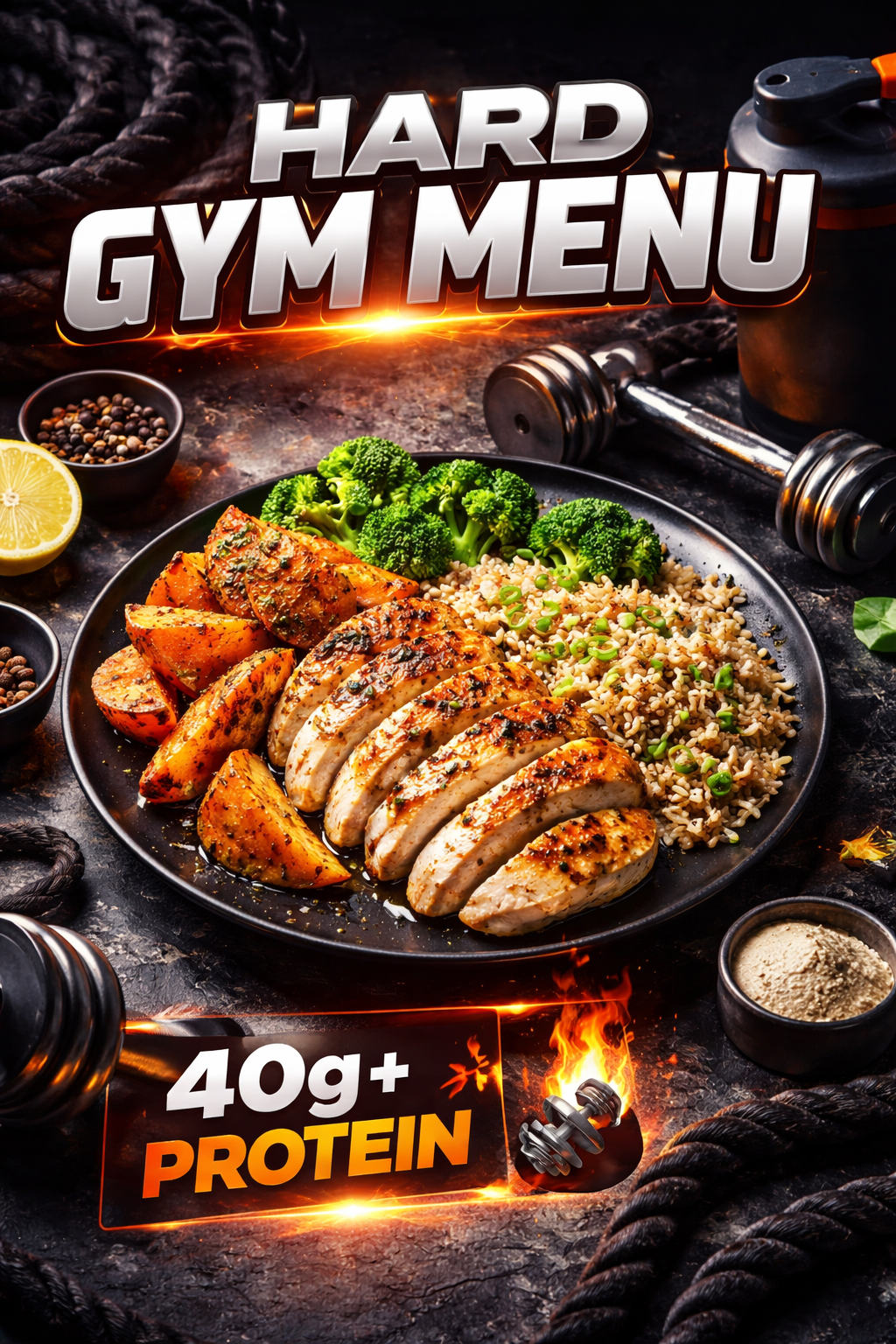 Gym Menu